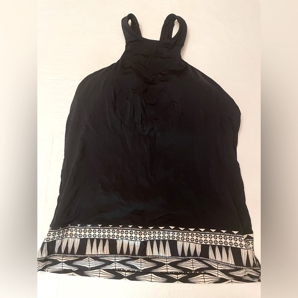 Black Seafolly Tankini in Size 14. 💗 Black L George bikini bottoms included 💗 - Picture 1 of 12